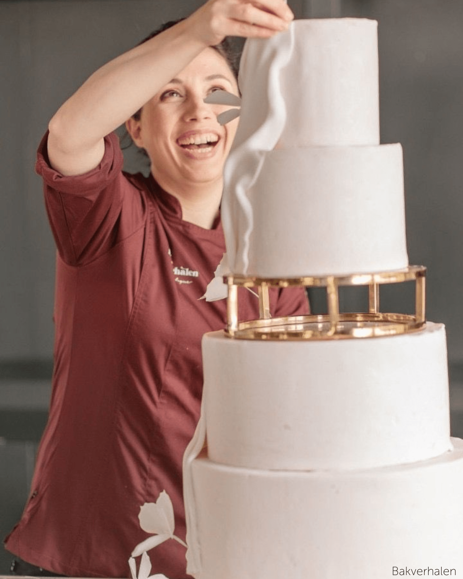 10" Round Metallic Cake Separator - Prop Options