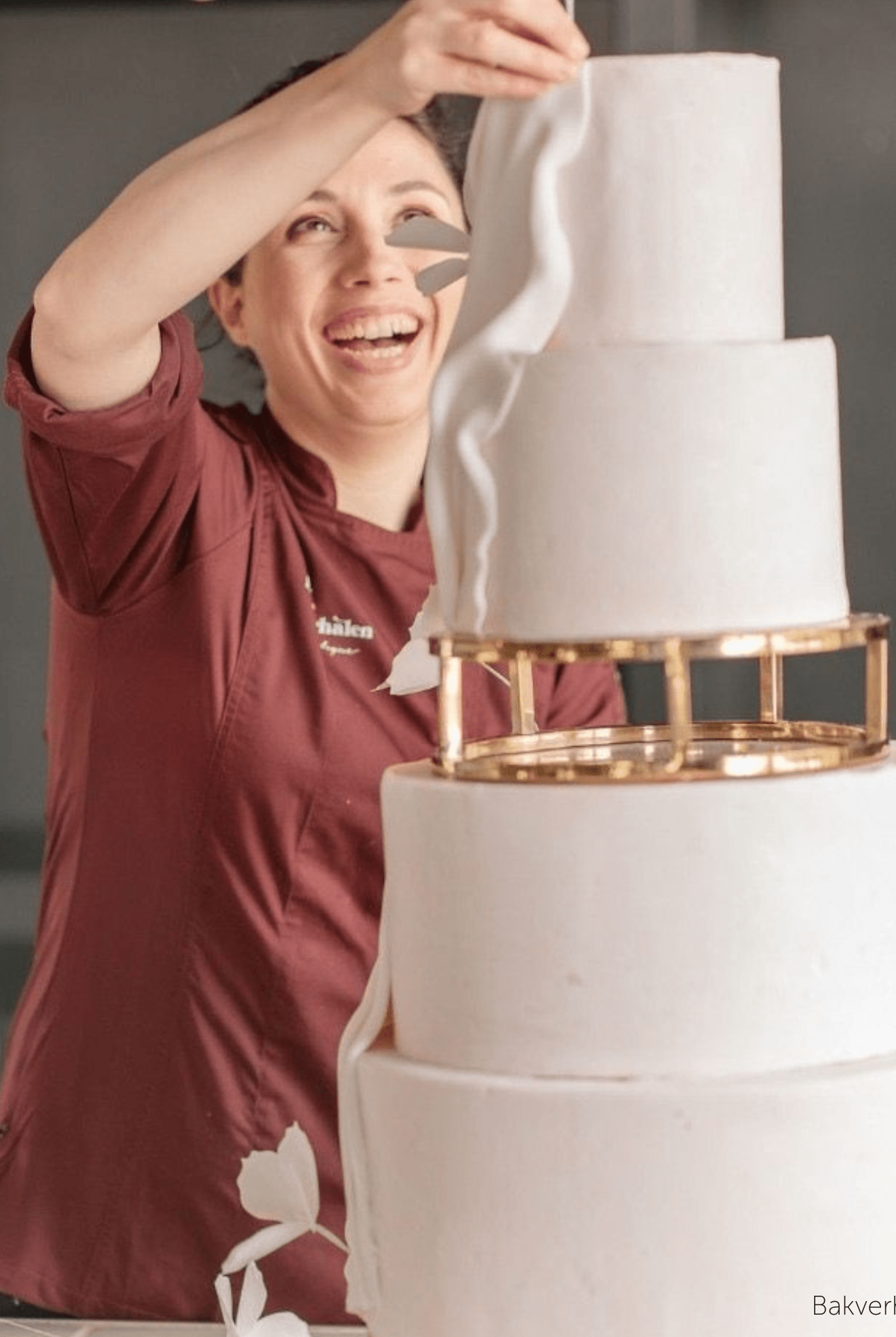 10" Round Metallic Cake Separator - Prop Options