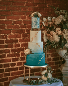 14” Round Metallic Plinth - Prop Options