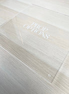 14” Square acrylic work board - Prop Options