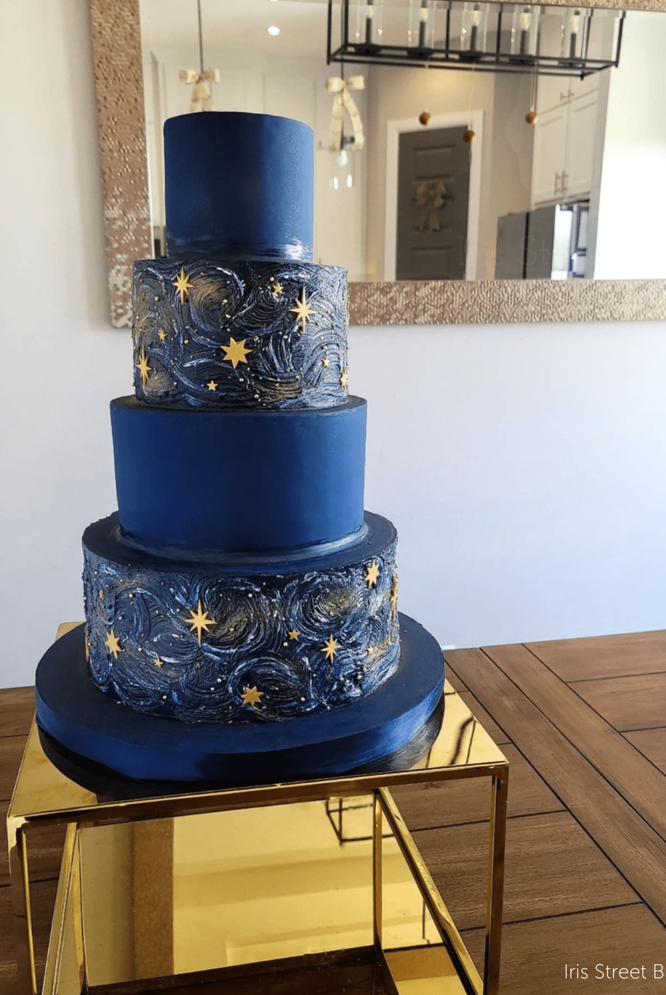 14" Square Metallic Plinth - Prop Options