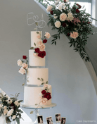 15mm Round Ultra Polished Clear Acrylic Cake Spacers - Prop Options