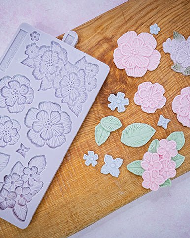 brush embroidery silicone mould