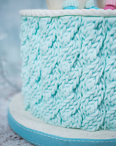 Cable Knit Silicone Mould