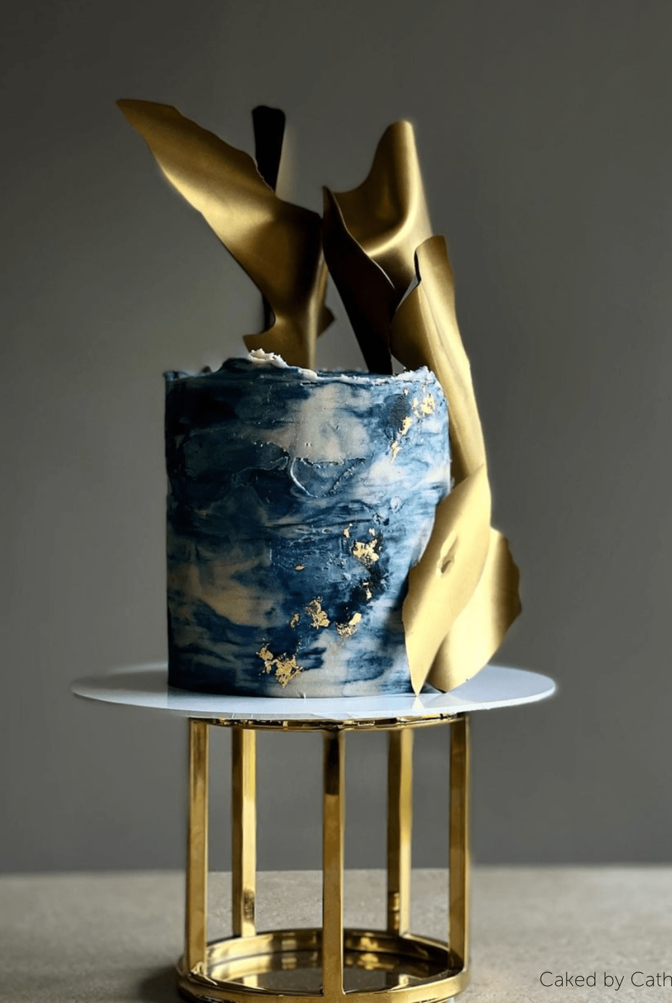 6" Round Metallic Cake Separator - Prop Options