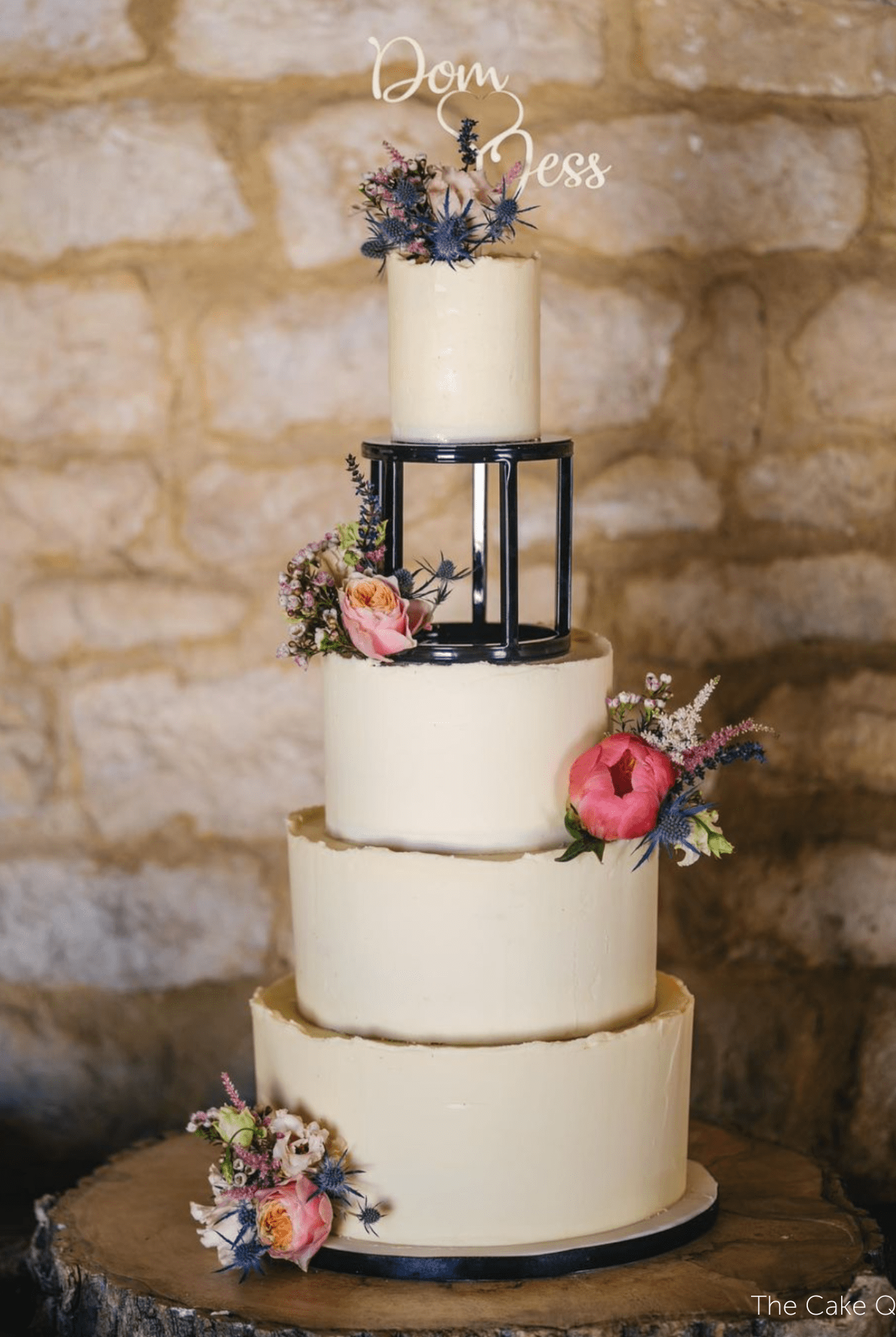 6" Round Metallic Cake Separator - Prop Options