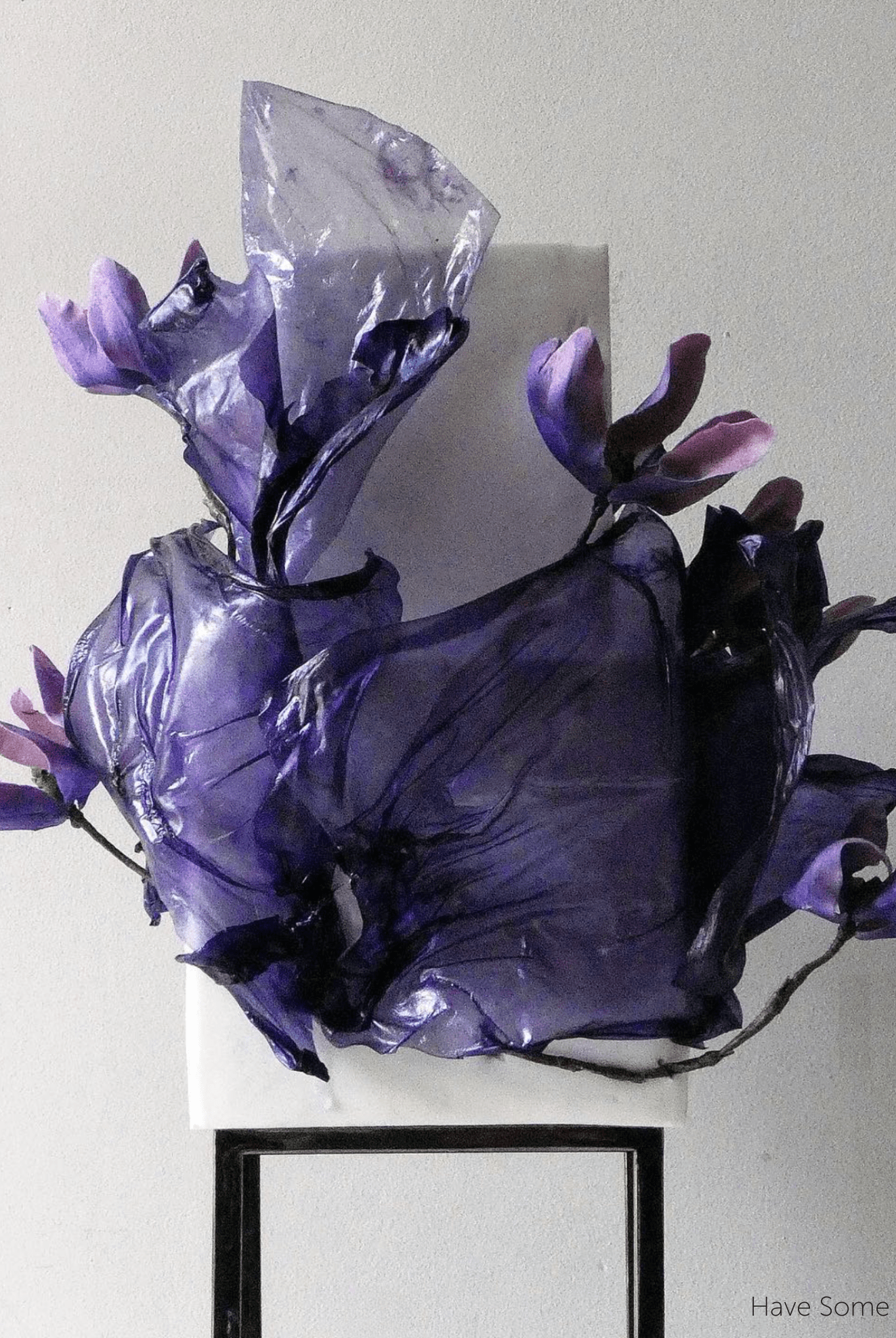 6" Square Metallic Cake Separator - Prop Options