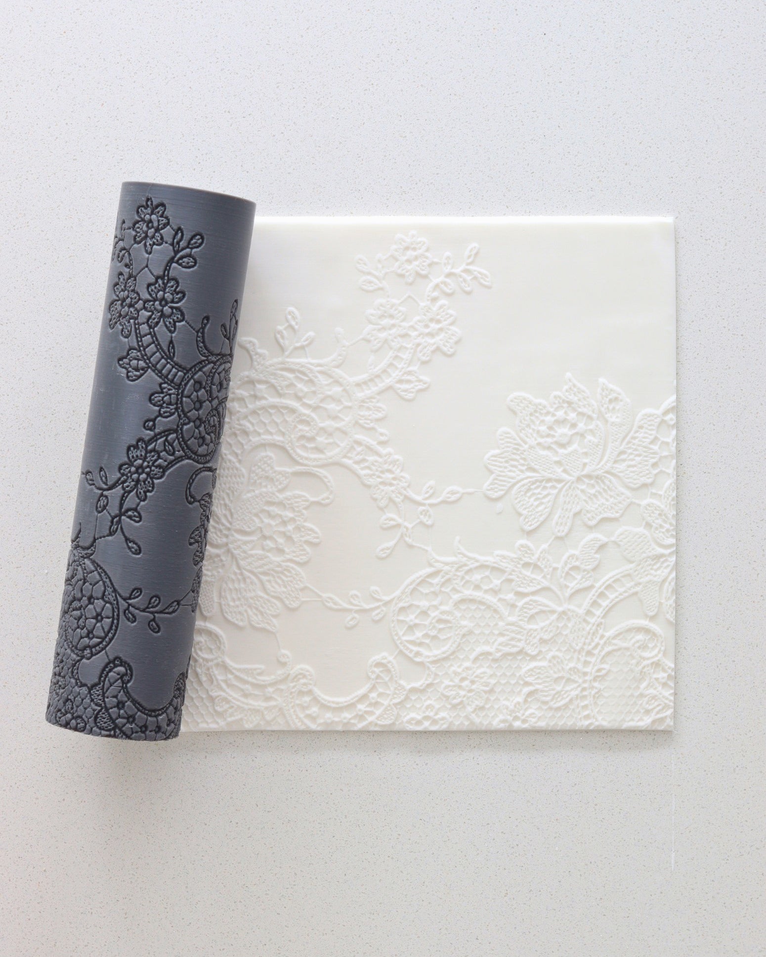 94 - Chantilly Whisper - Prop Options × EKats Collection – Luxury Texture Rolling Pins