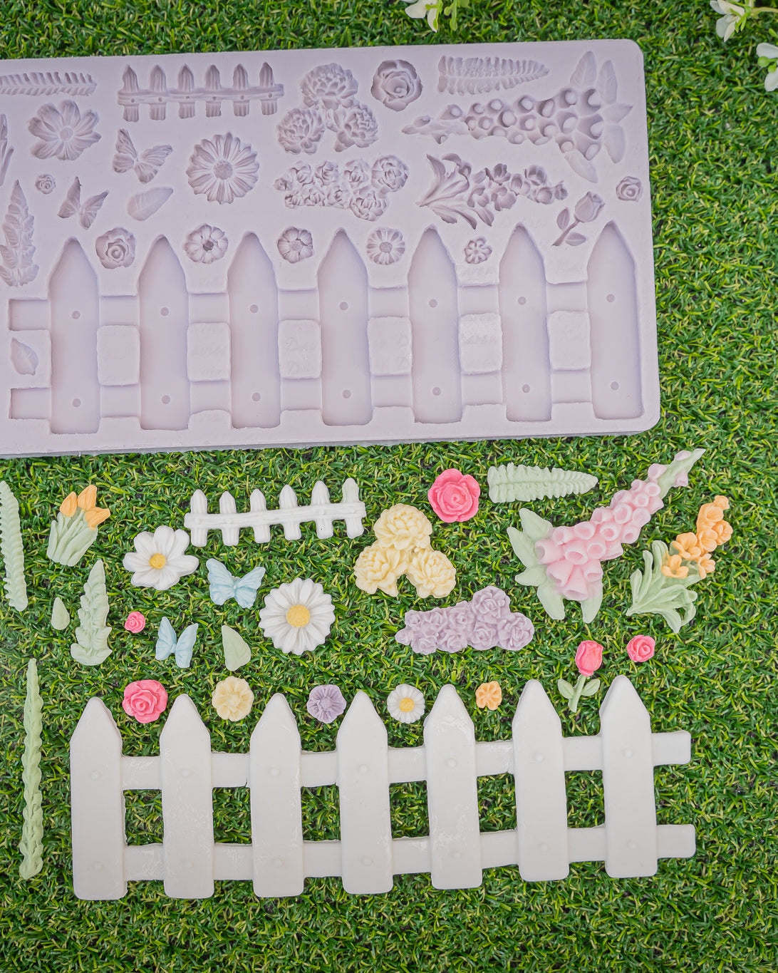 Cottage Garden Silicone Mould