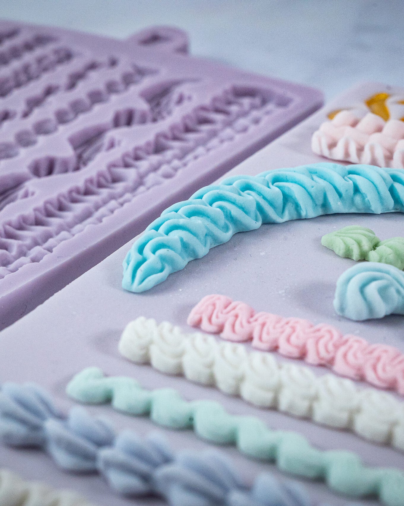 Small Lambeth Borders Silicone Mould