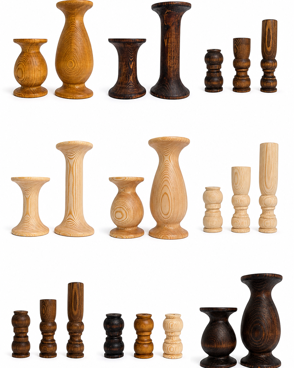 Scandinavian Birch - Additional Wooden Middle - Prop Options