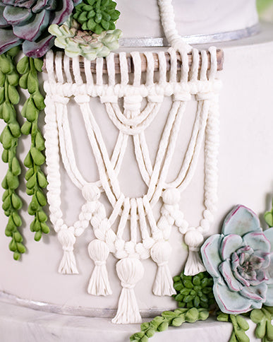 Macramé Silicone Mould