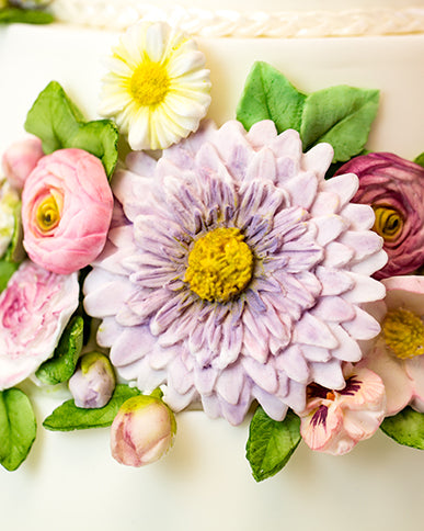 Buttercream Flowers Silicone Mould