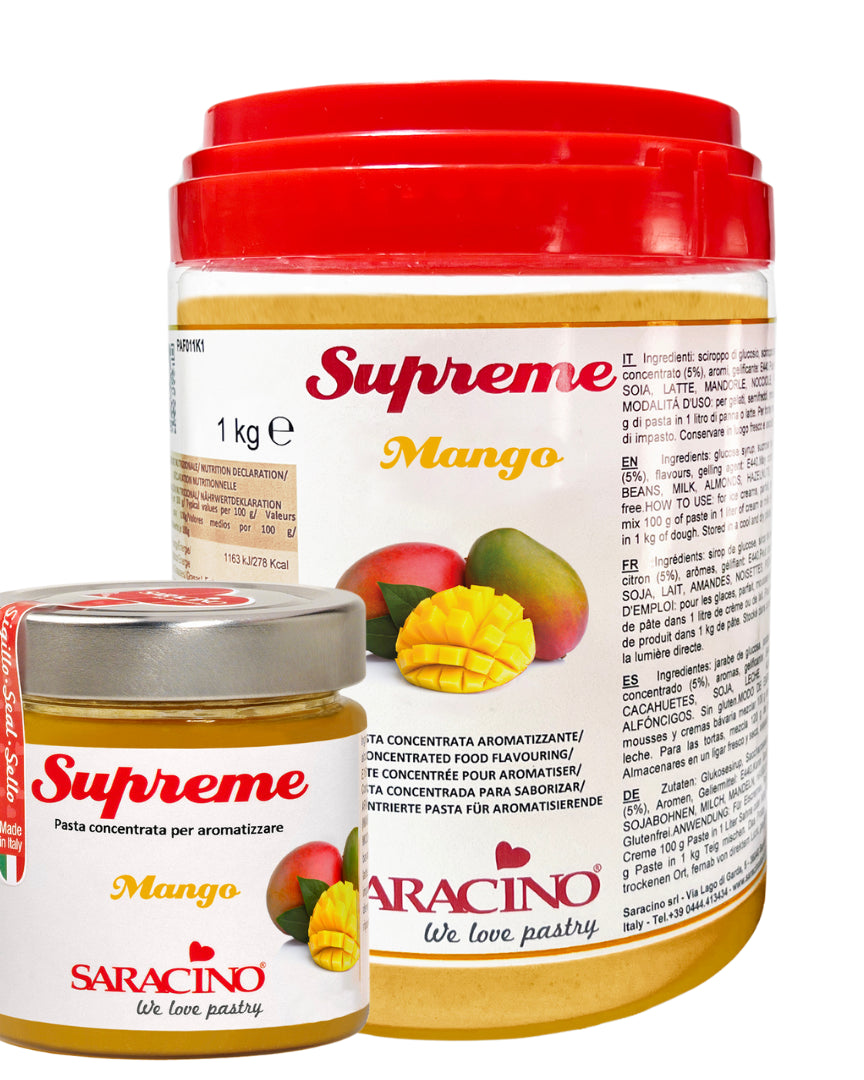 Saracino Mango Food Flavour Paste - 200g & 1kg Sizes