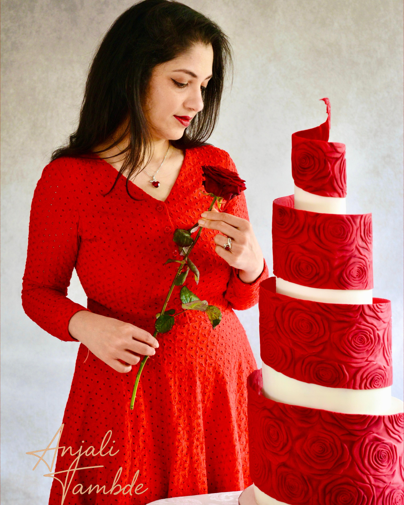 Rosarium Rolling Pin - Anjali Tambde Collaboration - Prop Options
