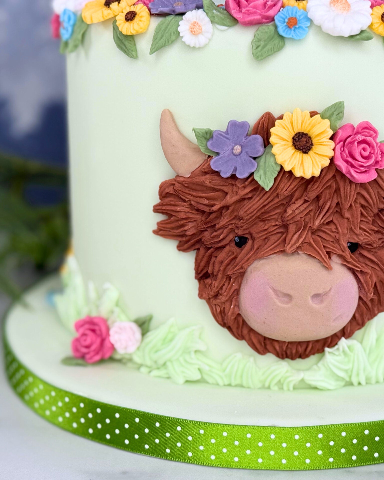 Highland Cow Silicone Mould