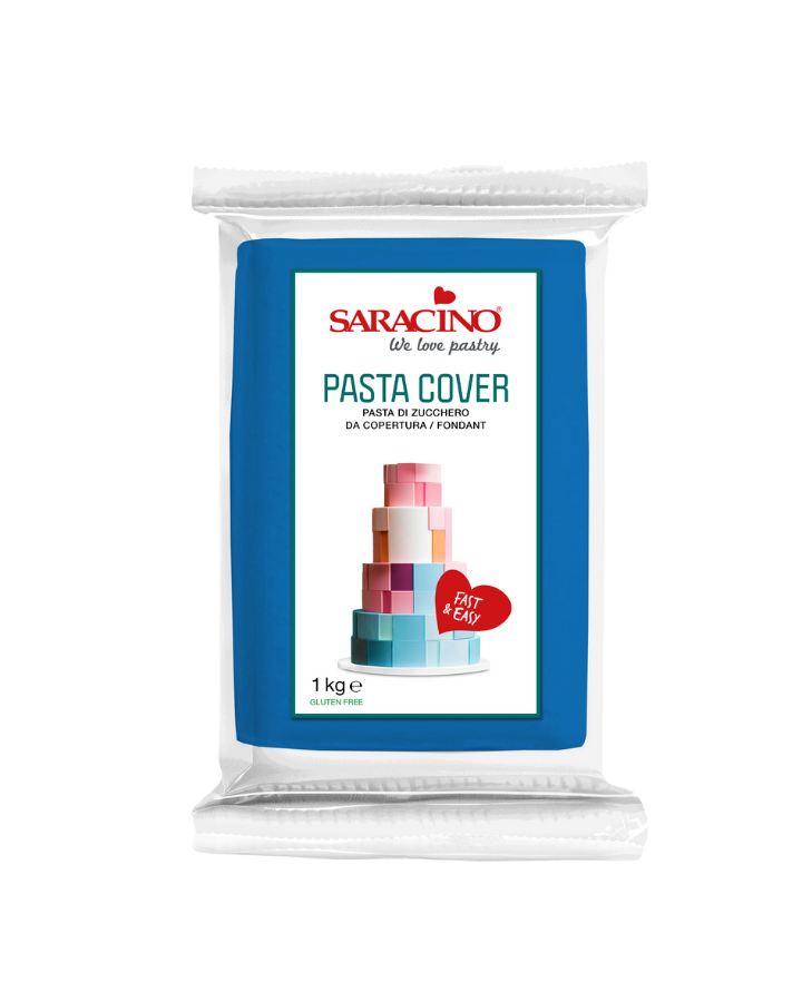 Saracino Pasta Cover Blue Sugarpaste Fondant 1kg