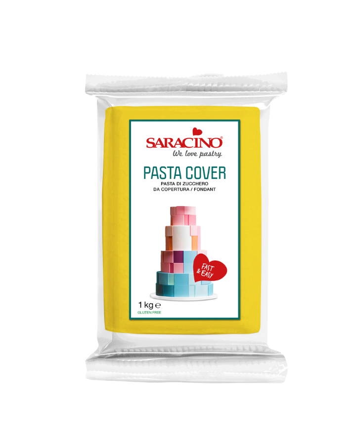Saracino Pasta Cover Yellow Sugarpaste Fondant 1kg