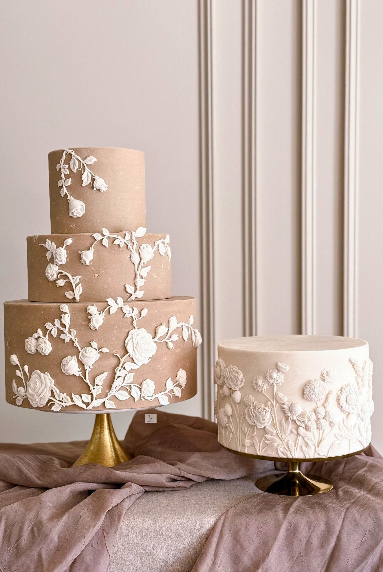 Angela Morrison Silicone Moulds – Lace & Floral Collection - Prop Options