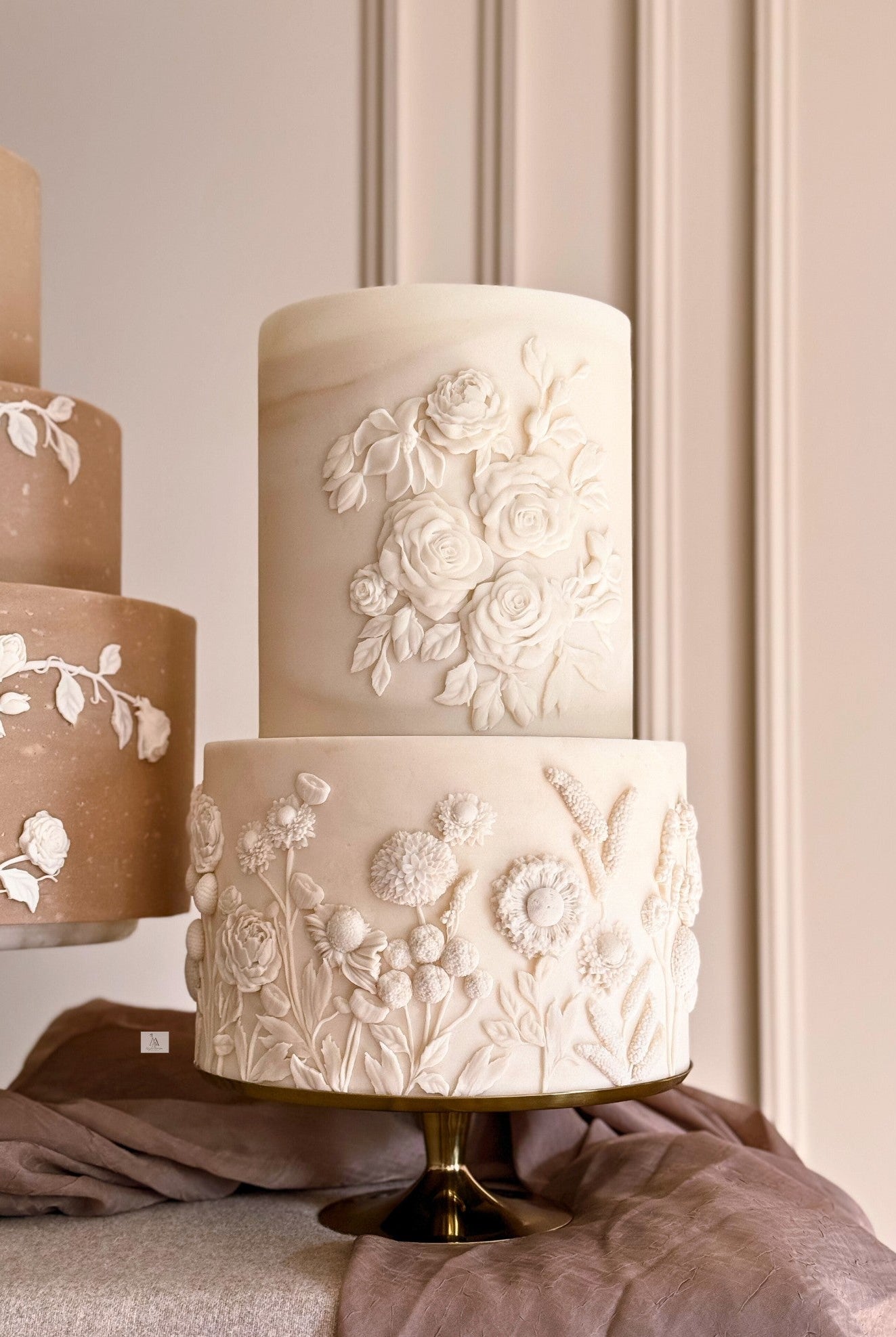 Angela Morrison Silicone Moulds – Lace & Floral Collection - Prop Options