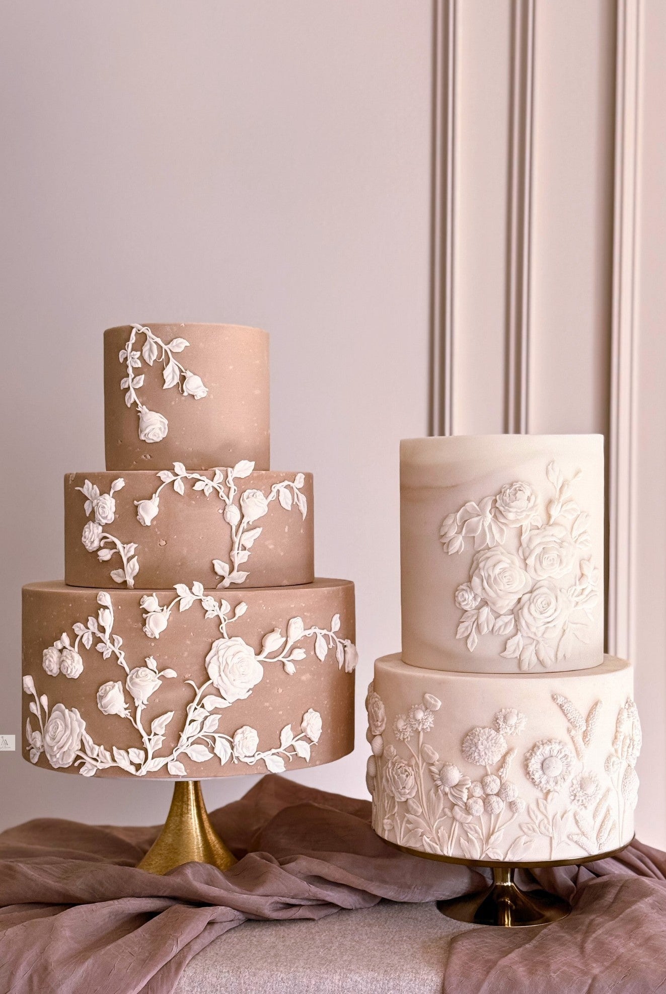 Angela Morrison Silicone Moulds – Lace & Floral Collection - Prop Options