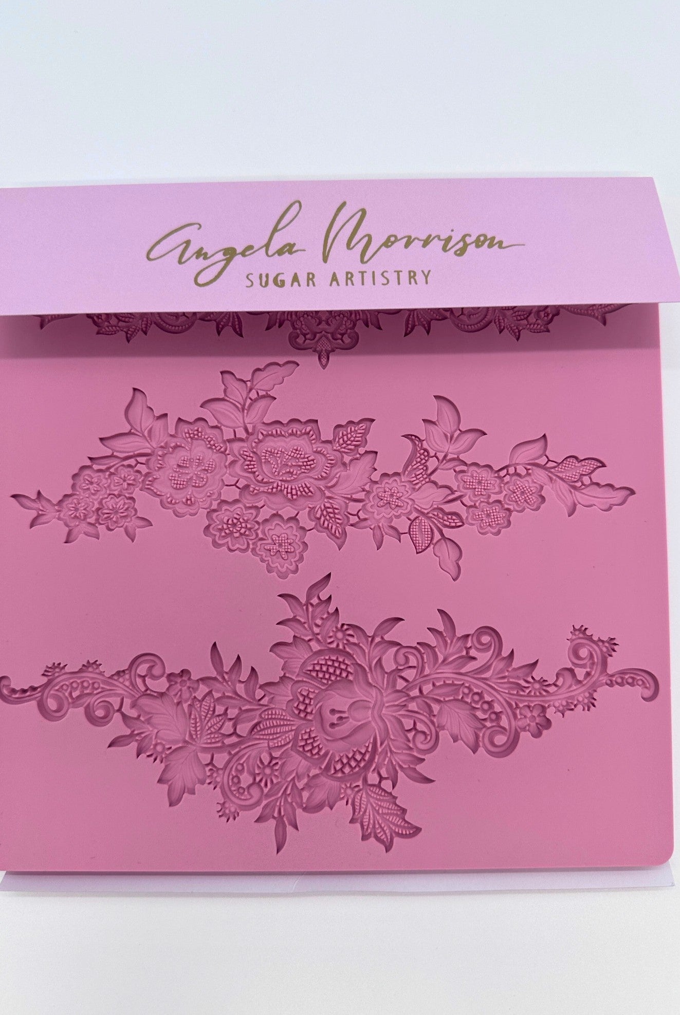 Angela Morrison Silicone Moulds – Lace & Floral Collection - Prop Options