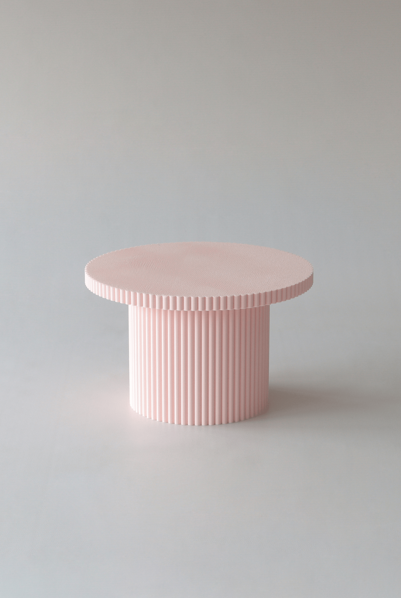 Birthday Bish Pastel Round Reeded Cake Stand - Prop Options