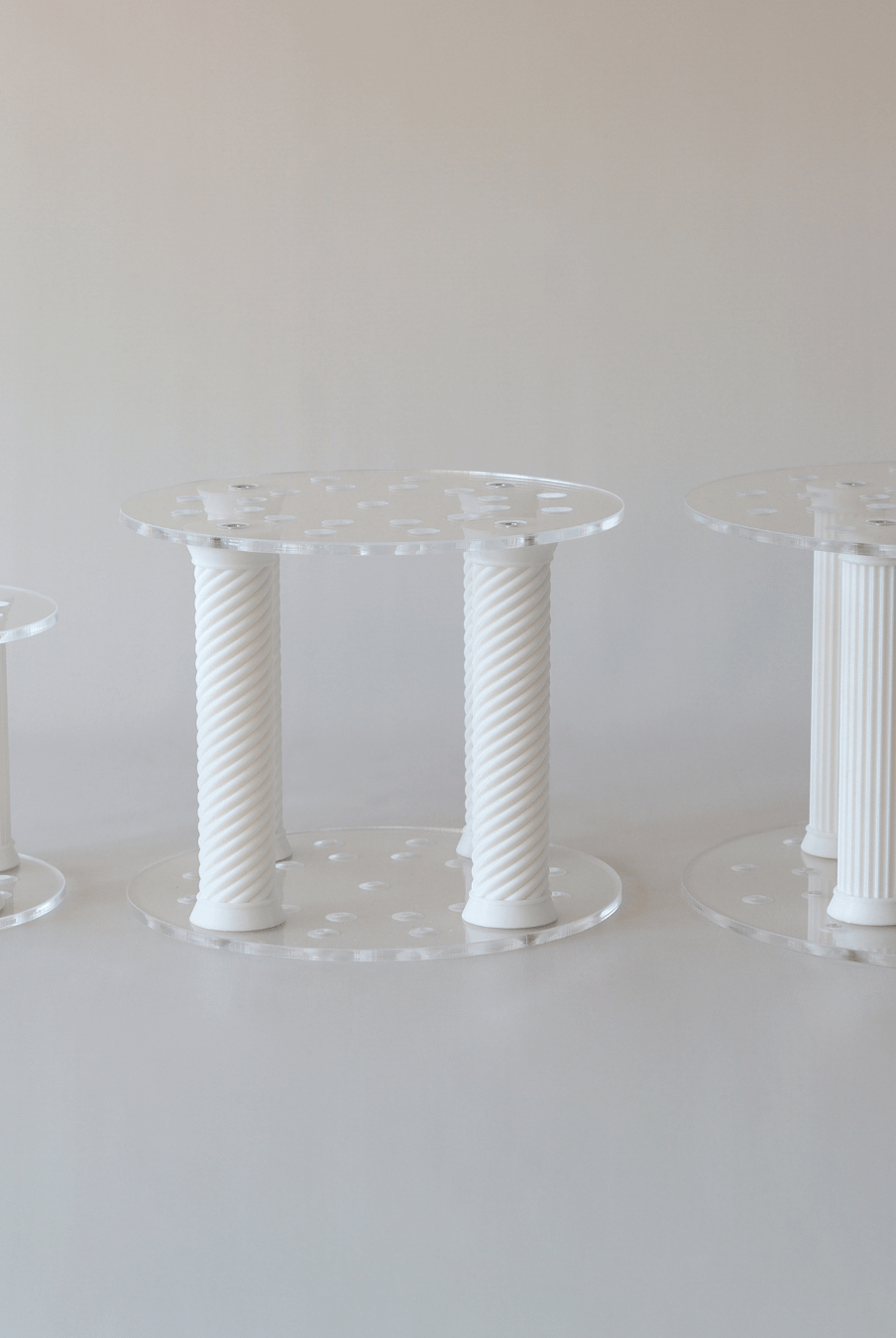 Carousel Column Cake Separator - Prop Options