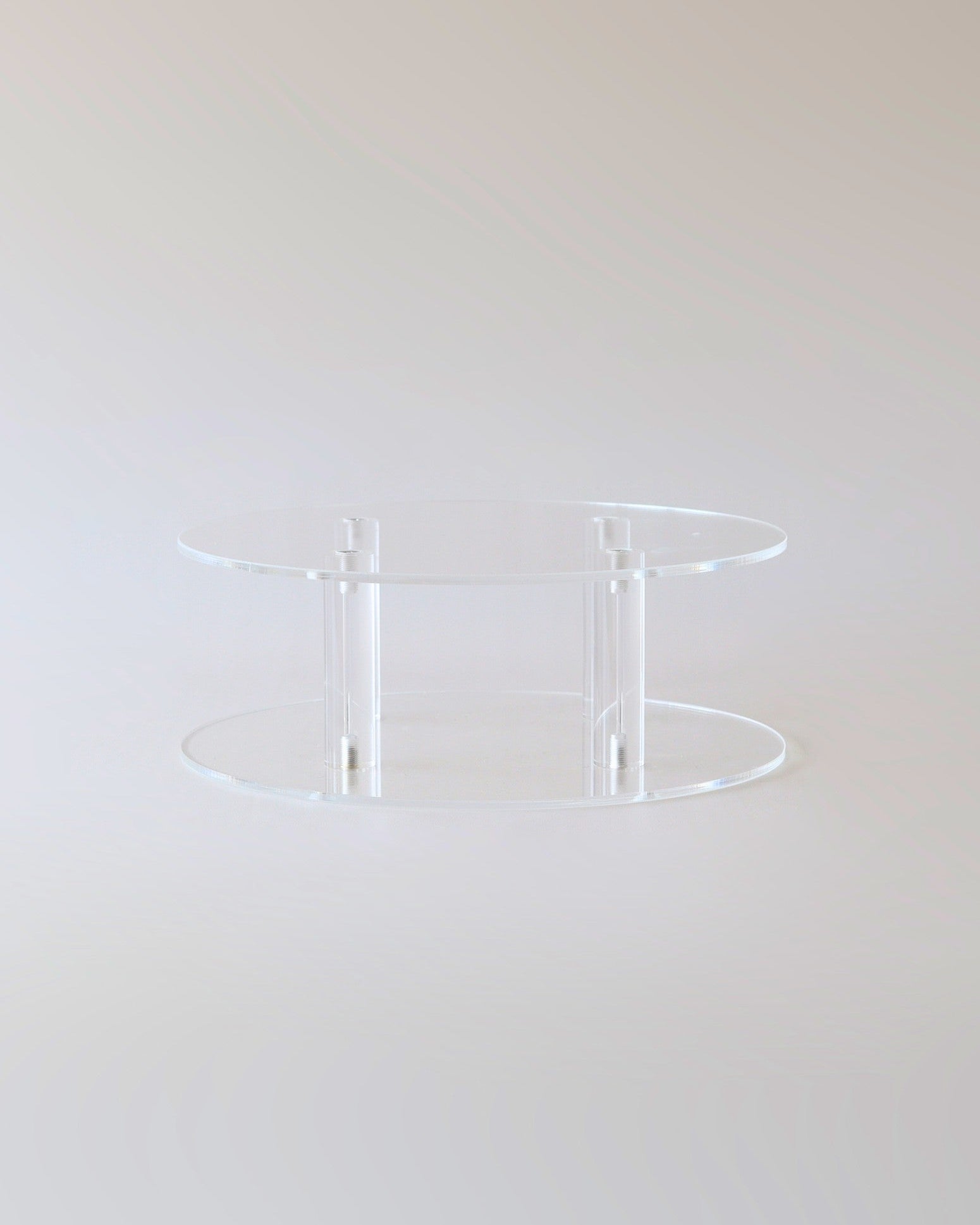 Clear Acrylic Flower Display Cake Stand - Prop Options