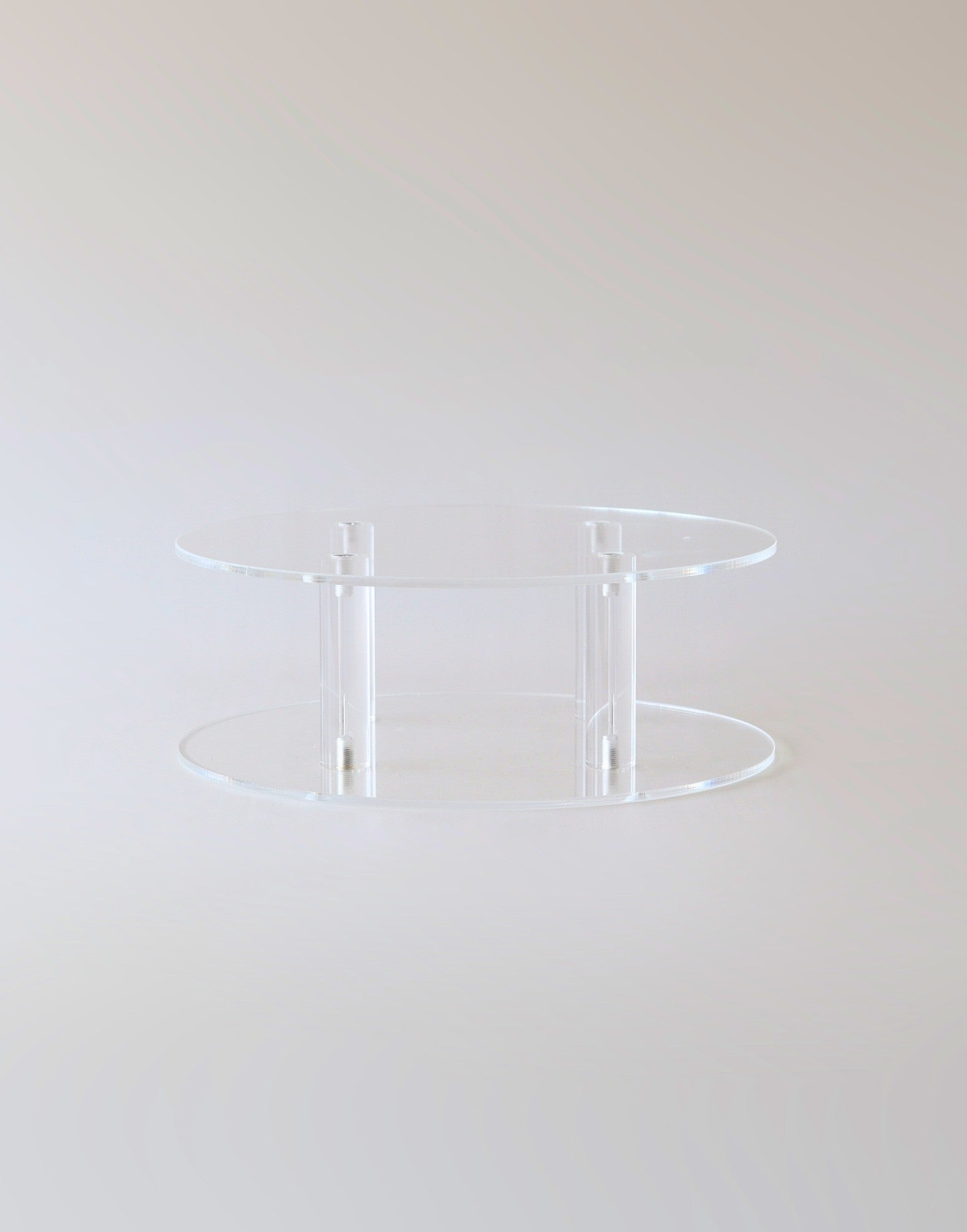 Clear Acrylic Flower Display Cake Stand - Prop Options
