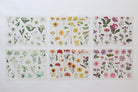 Clear Tier Floral Stickers - Prop Options