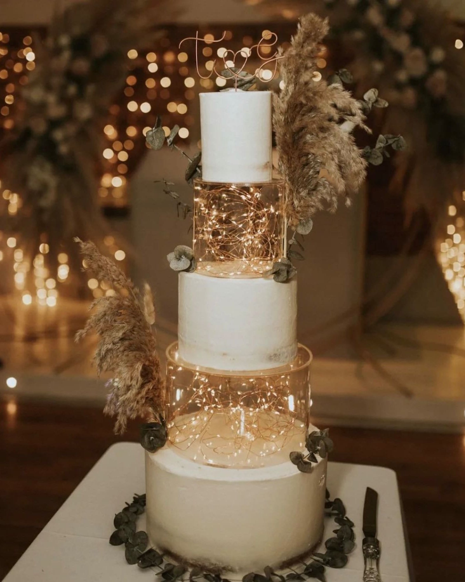 Shop The Look - Double Clear Tiered Illuminations - Prop Options