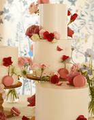 PropBundles - Trio of Original Scandinavian Birch Pedestal Cake Stands - Varied Diameters - Prop Options