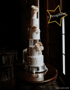 Round Acrylic Fillable Clear Tiers - Prop Options