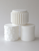 Round Fluted Cake Separator - Prop Options