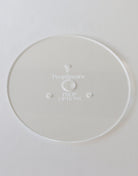 Round Premium Reusable Acrylic Cake Board - PropSecure® - Prop Options