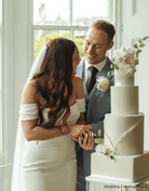 Round Reeded Cake Separator - Prop Options