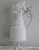 Round Reeded Cake Separator - Prop Options