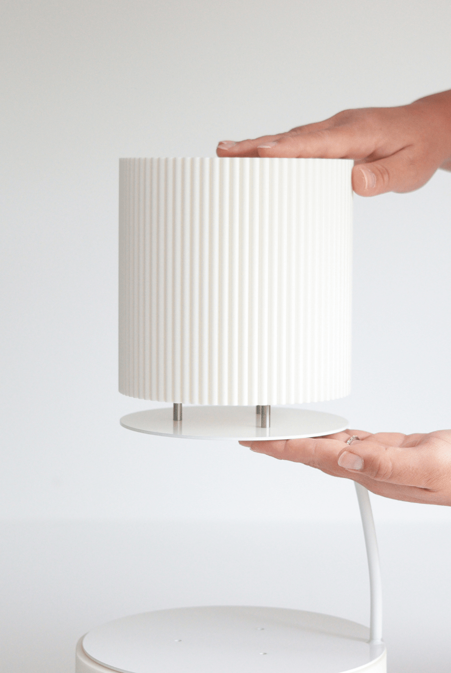 Round Reeded Cake Separator - Prop Options