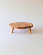 Solid Oak Tripod Cake Stand - Prop Options