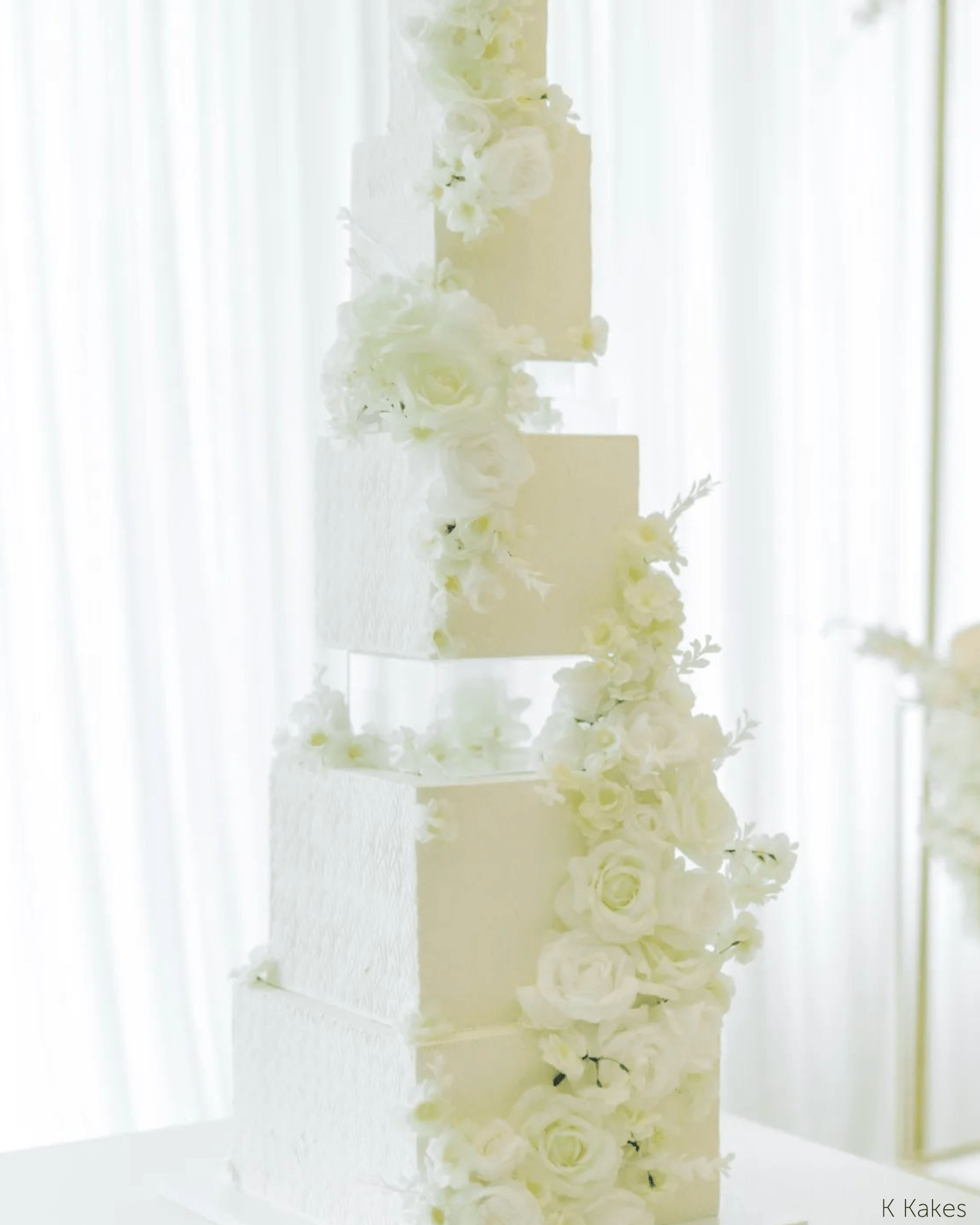 Square Acrylic Fillable Clear Tiers - Prop Options