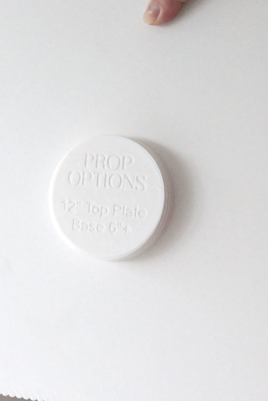 Square Reeded Cake Stand - Prop Options