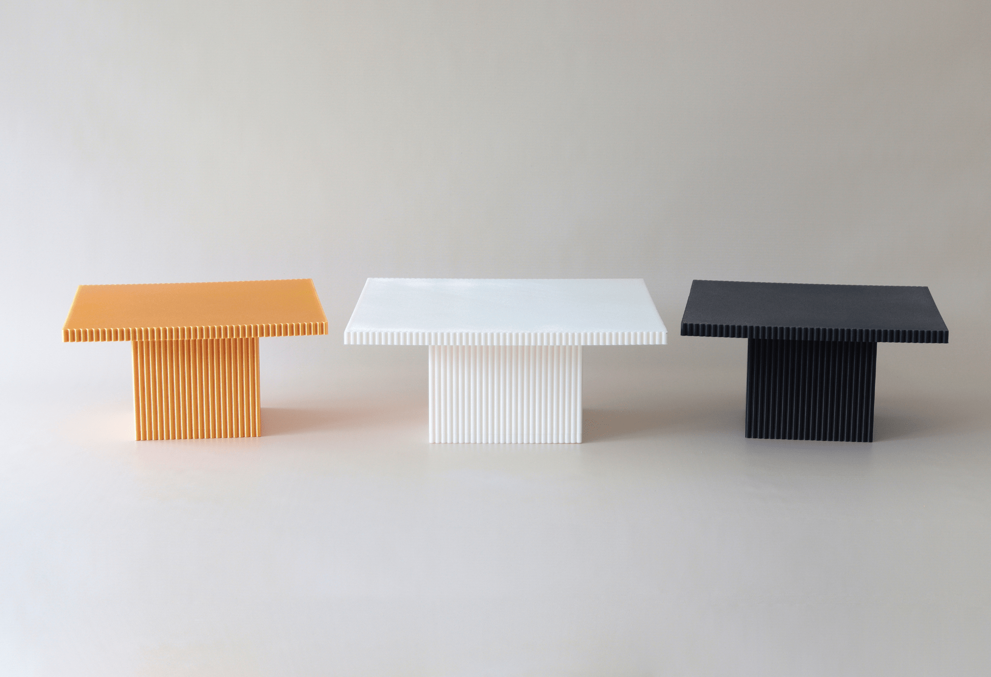 Square Reeded Cake Stand - Prop Options