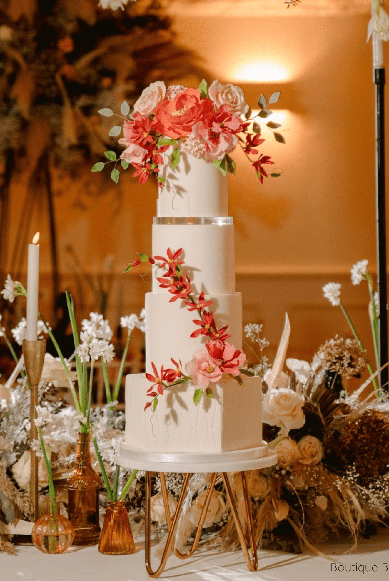 The Pinnacle Acrylic Hairpin Cake Stand - Prop Options