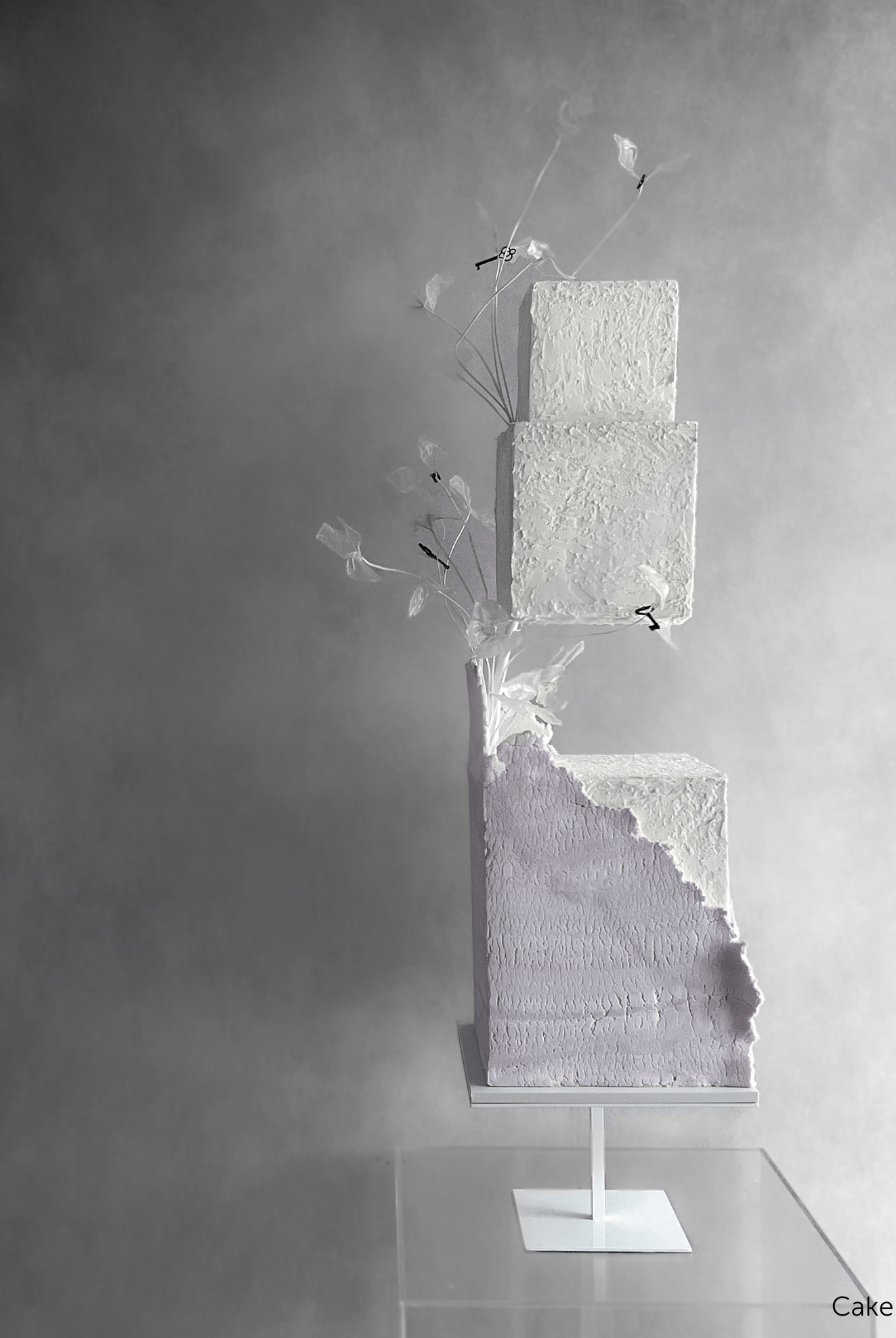 The Square Stiletto - Premium Pedestal Cake Stand - Prop Options