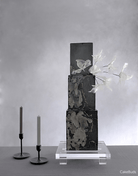 The Stage - Acrylic Footed Cake Stand - Prop Options