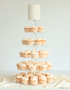 Ultra Adjustable 6 Tier Acrylic Cupcake Display Stand - Prop Options