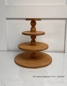 Adjustable Afternoon Tea Display Stand - Prop Options