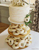 Deluxe Adjustable Scandinavian Birch Cupcake Stand - Prop Options