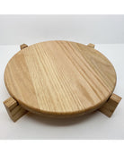 Hand crafted solid oak cake stand - Prop Options